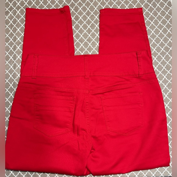NWOT — d.jeans Cherry Red Pants - Picture 3 of 3